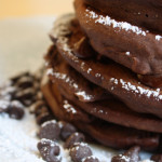 pancakes au chocolat