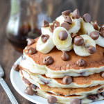 Pancakes con cioccolato