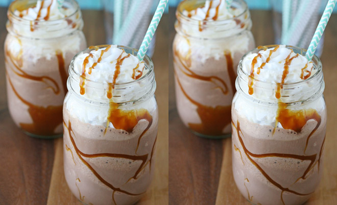 caramel mocha milkshake recipe