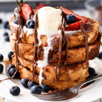 chocolate soaked french toast recipe