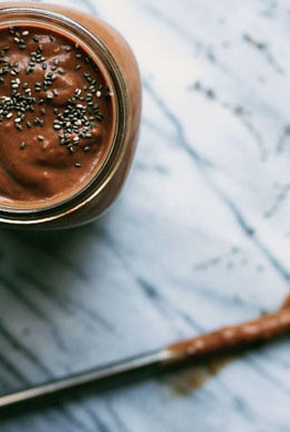 chocolate chia smoothie recipe