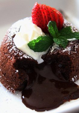molten chocolate cake recipe