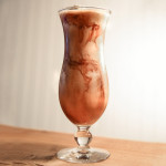 frozen chocolate mudslide cocktail