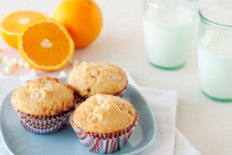 white chocolate and orange muffin recipe
